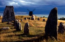 The grave field at Gettlinge, Öland, Sweden. Creator: Christer Johansson