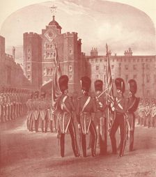 The Grenadier Guards at St. James's Palace 1909