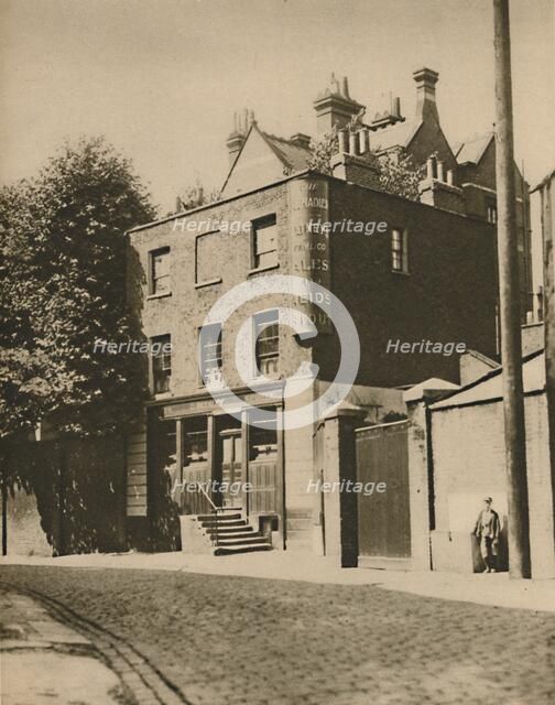 "The Grenadier" in Wilton Mews, Where Coachmen Drink No More', c1935. Creator: Unknown.