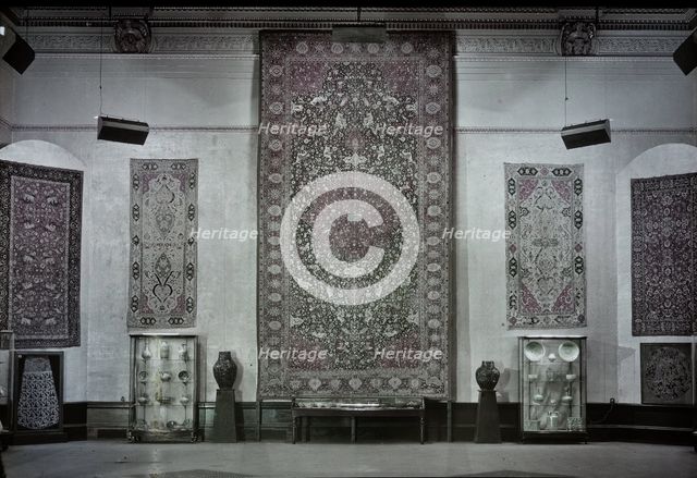 The great Milan Hunting Carpet, cat.103, Gallery III,  the International Exhibition of..., 1931. Creator: Unknown.