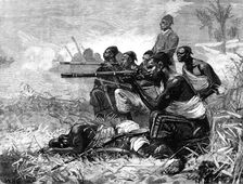 The Great Military Disaster in the Soudan: native Egyptian troops, 1883. Creator: Unknown