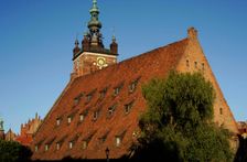 The Great Mill, built by the Teutonic Knights in 1350, Old Town, Gdansk, Poland, 2015. Creator: Unknown