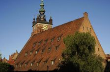 The Great Mill, built by the Teutonic Knights in 1350, Old Town, Gdansk, Poland, 2015. Creator: Unknown