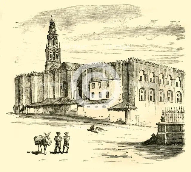 'The Great Mosque, Cordova', 1890. Creator: Unknown.