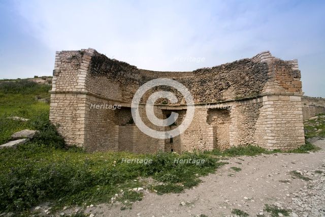 The Great Nymphaeum at Dougga (Thugga), Tunisia. Creator: Samuel Magal.