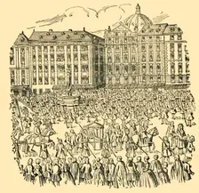 The Great Nobles of Hungary Take the Oath of Loyalty to Maria Theresa...in 1740 (c1930). Creator: Unknown