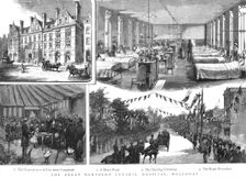 The Great Northern Central Hospital, Holloway 1888. Creator: Unknown