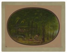 The Great Ant-Eater, 1854/1869. Creator: George Catlin