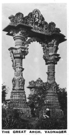 The Great Arch, Vadnagar, Gujarat, India, c1925