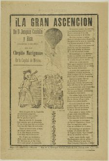 The Great Ascension, 1902. Creator: José Guadalupe Posada