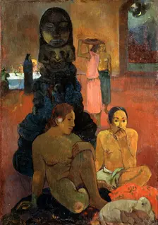 The Great Buddha 1899. Artist: Paul Gauguin