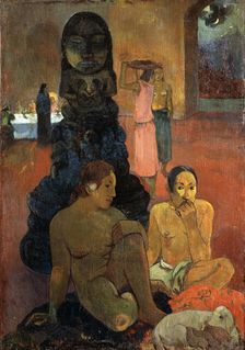 The Great Buddha 1899. Artist: Paul Gauguin