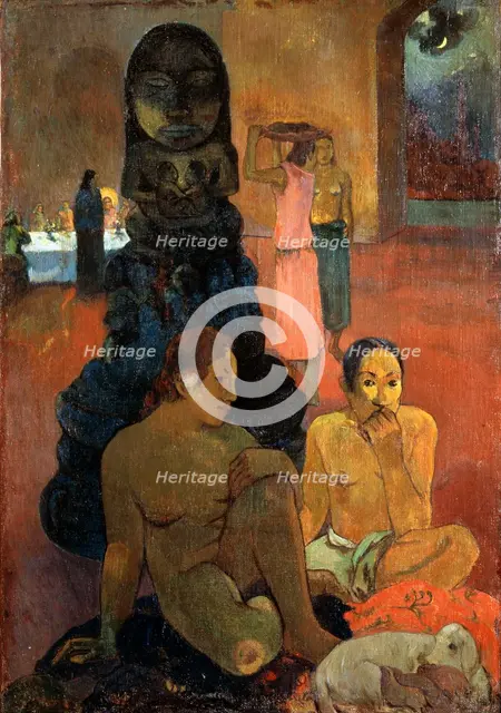 'The Great Buddha', 1899.  Artist: Paul Gauguin