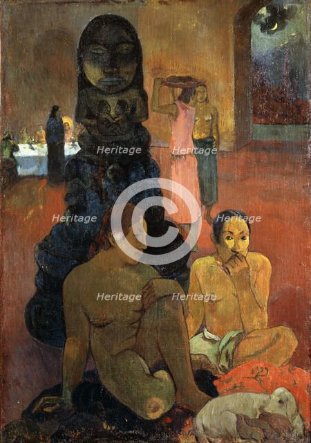 'The Great Buddha', 1899.  Artist: Paul Gauguin