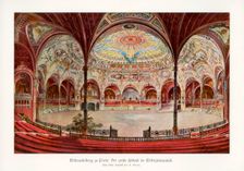 The Great Ballroom in the Palace of Electricity, Paris World Exposition, 1889, (1900).Artist: G Garen