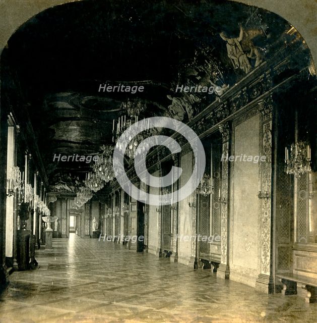 'The Great Banqueting Hall, Royal Palace, Stockholm, Sweden', 1904. Creator: Keystone View Company.