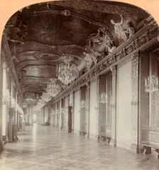 The Great Banqueting Hall, Royal Palace, Stockholm, Sweden 1901. Creator: Keystone View Company