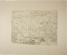 The Great Battle, c. 1883. Creator: Rodolphe Bresdin