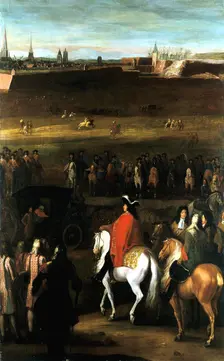 The Great Battles of Louis XIV: Reduction of the Citadel of Cambrai 1677. Artist: Workshop of Adam Frans van der Meulen