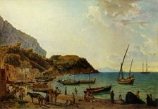 The great Bay of Sorrento - a variation 1820s, (1965). Creator: Sil'vestr Shchedrin