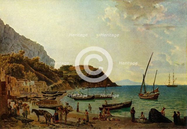 'The great Bay of Sorrento - a variation', 1820s, (1965). Creator: Sil'vestr Shchedrin.