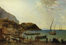 The great Bay of Sorrento - a variation 1820s, (1965). Creator: Sil'vestr Shchedrin