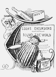 The Great Beetle Panic 1877. Creator: Montagu Blatchford