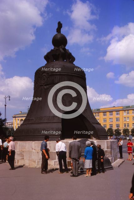 The Great Bell of Ivan, Kremlin, Moscow, c1970s. Artist: CM Dixon.