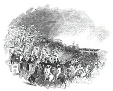 The Great Berkshire Festival, Jubilee Hill, 1844. Creator: Unknown