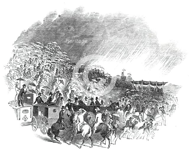 The Great Berkshire Festival, Jubilee Hill, 1844. Creator: Unknown.