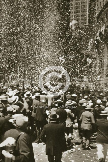 'The Great Blizzard of June, 1927', New York City, USA, 1927. Artist: Unknown