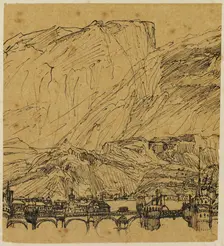The Great Bridges, n.d. Creator: Rodolphe Bresdin