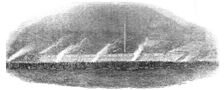 "The Great Britain" steam-ship leaving Cumberland Basin, Bristol, 1844. Creator: Unknown