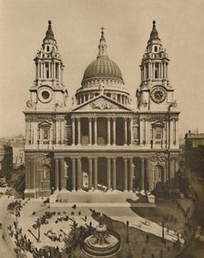 The Great Church Built By Wren On The Site of Old St. Paul's c1935. Creator: Francis Frith & Co