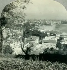 The Great City of Bombay, the Metropolis of Western India, from Malabar Hill c1930s. Creator: Unknown