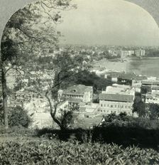 The Great City of Bombay, the Metropolis of Western India, from Malabar Hill c1930s. Creator: Unknown