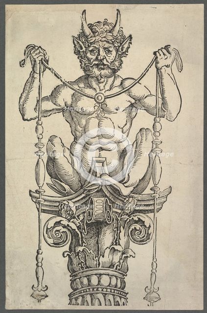 The Great Column (top block), ca. 1517. Creator: Albrecht Durer.