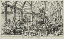 The Great Conservatory at Alexandra Palace, 19th century. Creator: Unknown
