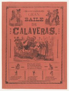 The great dance of skeletons, 1906., 1906. Creator: José Guadalupe Posada