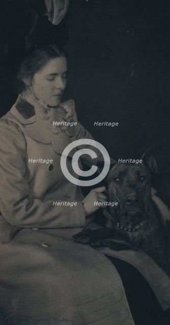 The Great Dane, 1900. Creator: Katharine Sheward Stanbery.