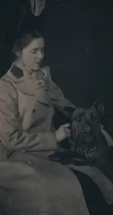 The Great Dane, 1900. Creator: Katharine Sheward Stanbery