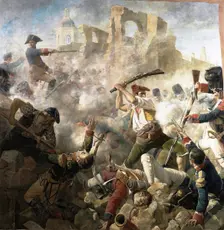 The Great Day of Gerona (September 19, 1809), c1890. Creator: Cesar Alvarez Dumont
