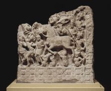 The Great Departure of Siddhartha Gautama, 2nd cen. AD. Creator: Indian Art