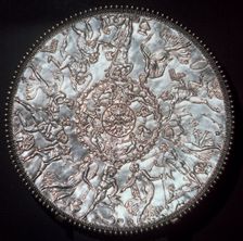 The Great Dish from the Mildenhall treasure, Roman Britain, 4th century