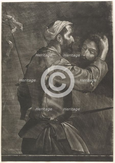 The Great Executioner with the Head of Saint John the Baptist, 1658. Creator: Prince Rupert.