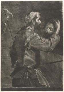The Great Executioner with the Head of Saint John the Baptist, 1658. Creator: Prince Rupert