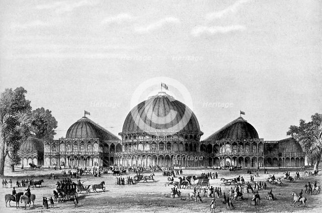 The Great Exhibition at Dublin, 1853, (c1920). Artist: Unknown