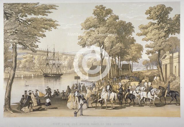 The Great Exhibition, Hyde Park, Westminster, London, 1851.                                      Artist: Day & Son