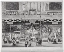 The Great Exhibition, Hyde Park, Westminster, London, 1851. Artist: Jean-Marie Chavanne