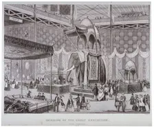 The Great Exhibition, Hyde Park, Westminster, London, 1851. Artist: Jean-Marie Chavanne